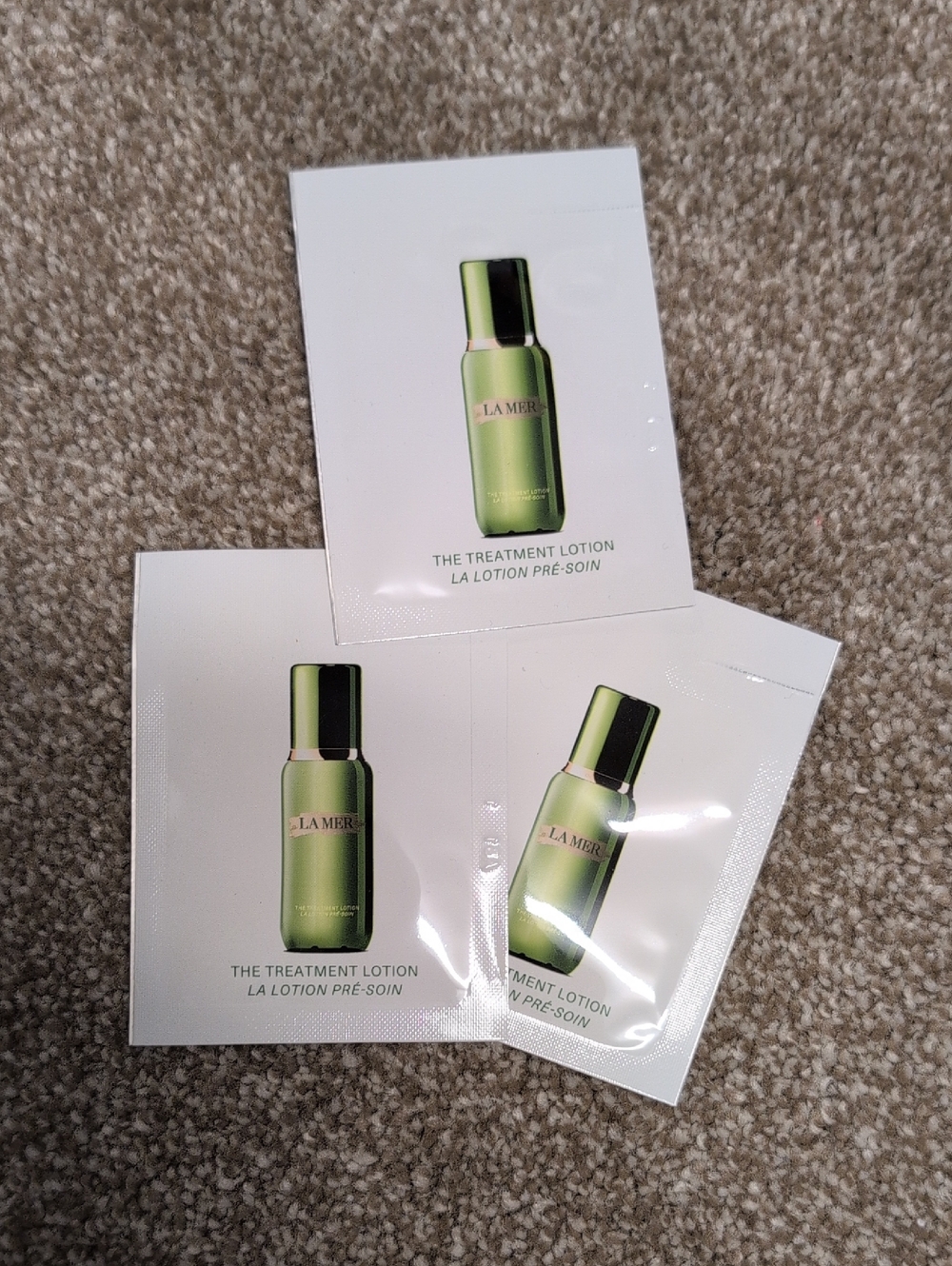 NIP La Mer The Treatment Lotion Sample Pack (3)